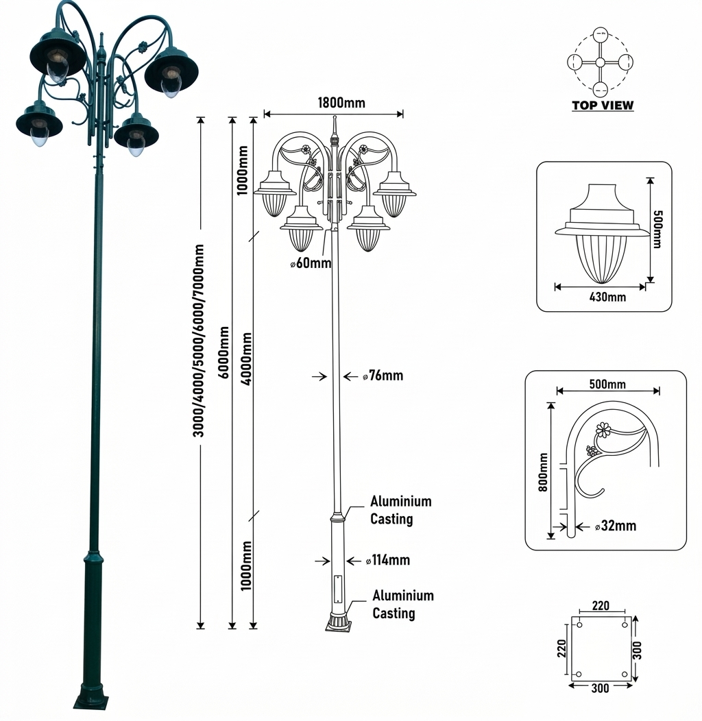 Camera Signal Pole